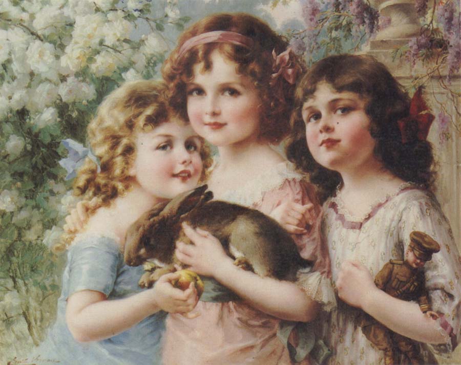 Emile Vernon The Three Graces